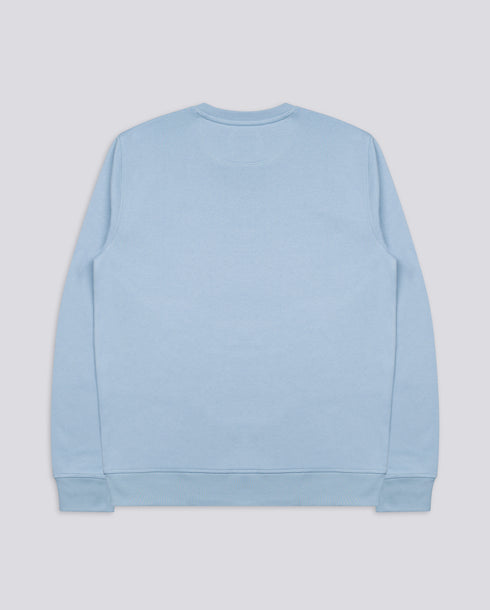 Varanacci Plain Blended Organic Sweatshirt - Sky Blue