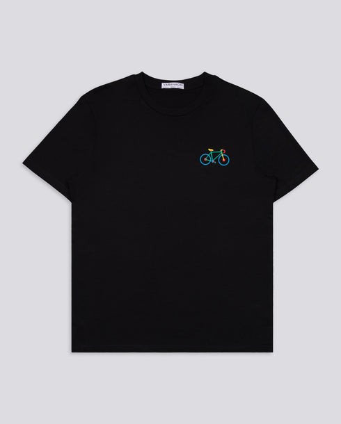 Multi Bike Embroidered Classic Organic T-Shirt