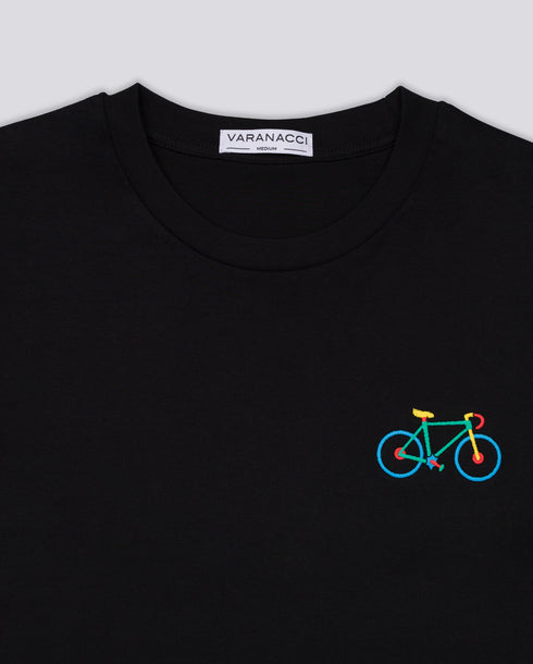 Multi Bike Embroidered Classic Organic T-Shirt