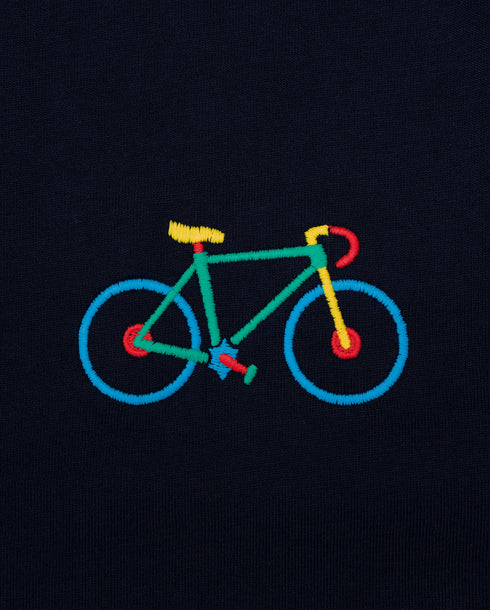 Multi Bike Embroidered Classic Organic T-Shirt