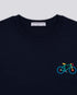 Multi Bike Embroidered Classic Organic T-Shirt