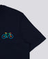 Multi Bike Embroidered Classic Organic T-Shirt