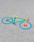 Multi Bike Embroidered Classic Organic T-Shirt