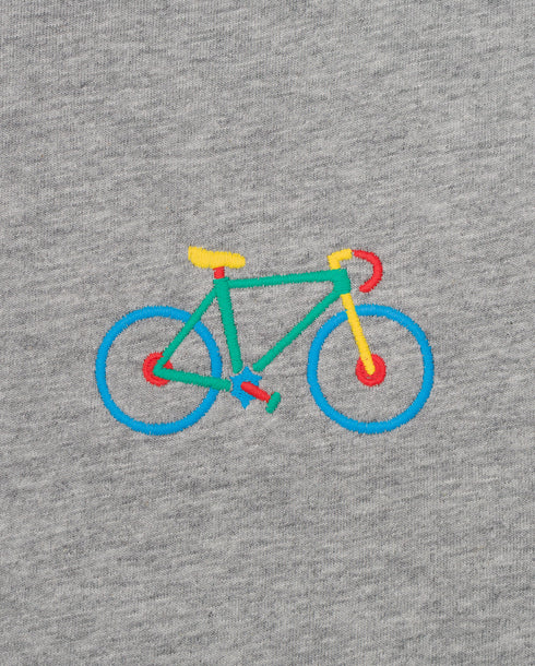 Multi Bike Embroidered Classic Organic T-Shirt