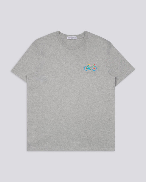Multi Bike Embroidered Classic Organic T-Shirt