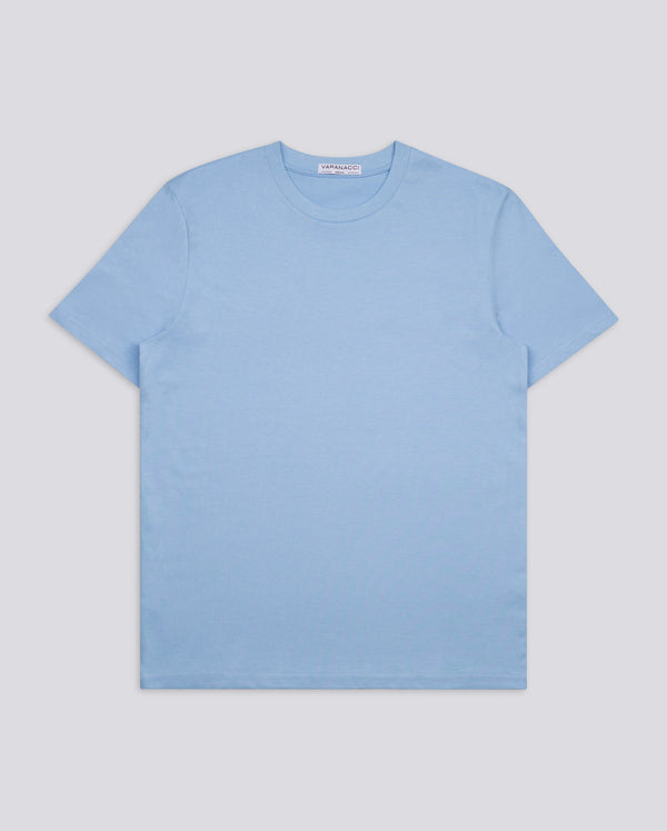 Varanacci Plain Classic Organic T-Shirt - Blue Soul