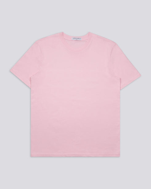 Varanacci Plain Classic Organic T-Shirt - Cotton Pink