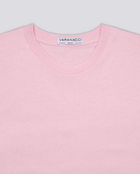 Varanacci Plain Classic Organic T-Shirt - Cotton Pink