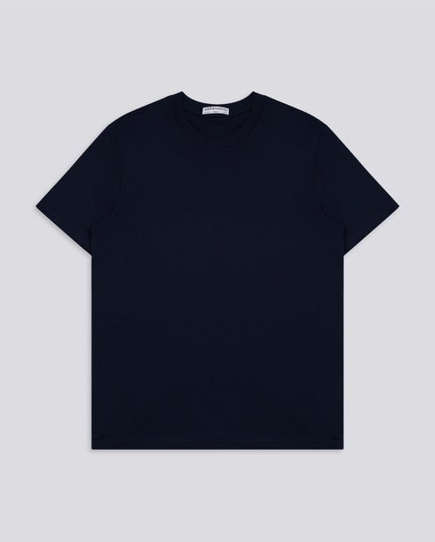 Varanacci Plain Classic Organic T-Shirt - French Navy