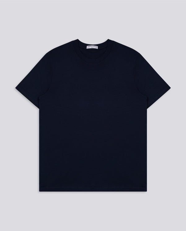 Varanacci Plain Classic Organic T-Shirt - French Navy