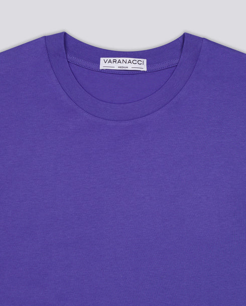 Varanacci Plain Classic Organic T-Shirt - Purple Love