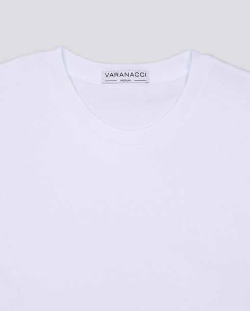Varanacci Plain Classic Organic T-Shirt - White