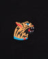 Tiger Head Embroidered Classic Organic T-Shirt
