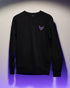 Vintage Bat Embroidered Blended Organic Sweatshirt