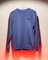 Vintage Bat Embroidered Blended Organic Sweatshirt